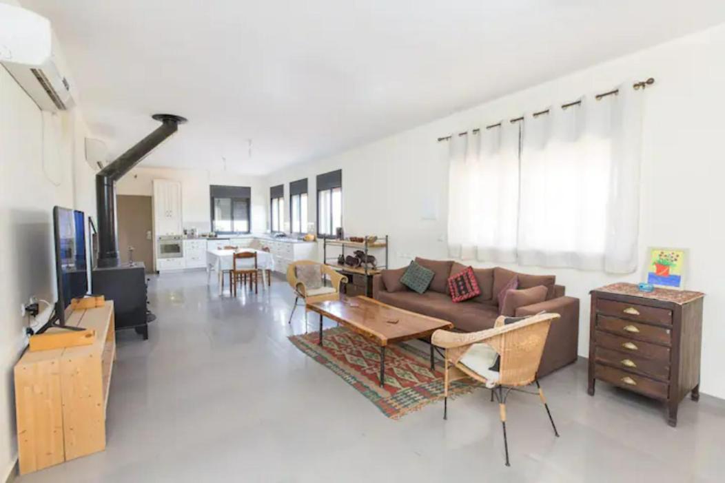 Vila המקום של גיא Sede Eli'ezer Exteriér fotografie